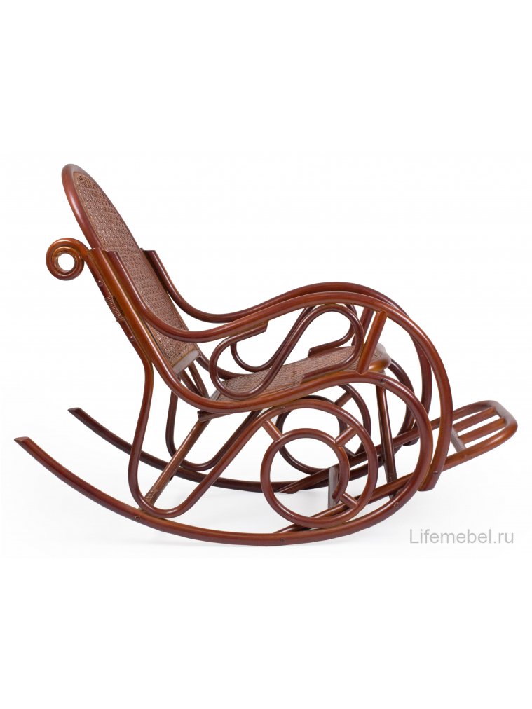 Кресло-качалка Moscow коньяк