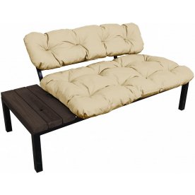 Металлический диван Дачный