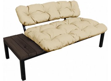 Металлический диван Дачный