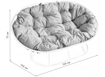 Металлический диван Мамасан