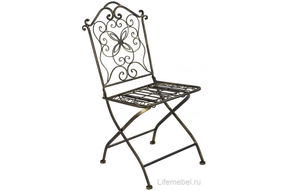 Обеденный комплект из металла Марипоса 01 бронза