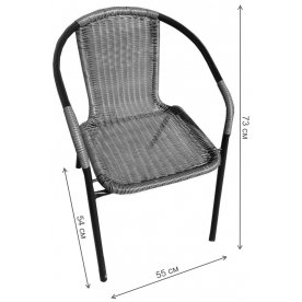 Кофейный комплект из ротанга Марсель