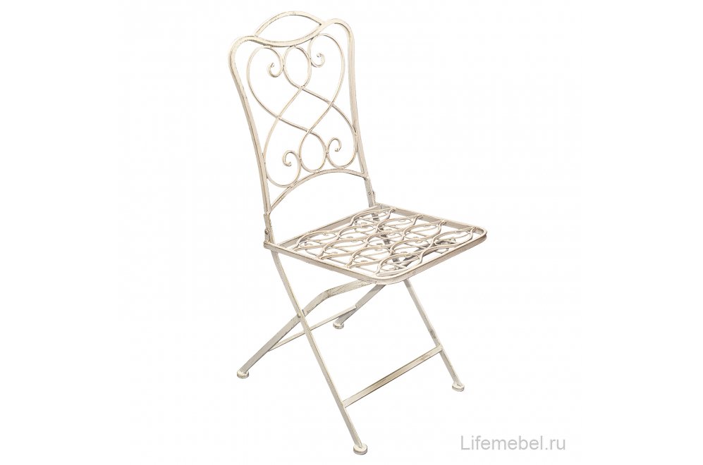 Кофейный комплект Мирона с узором белый