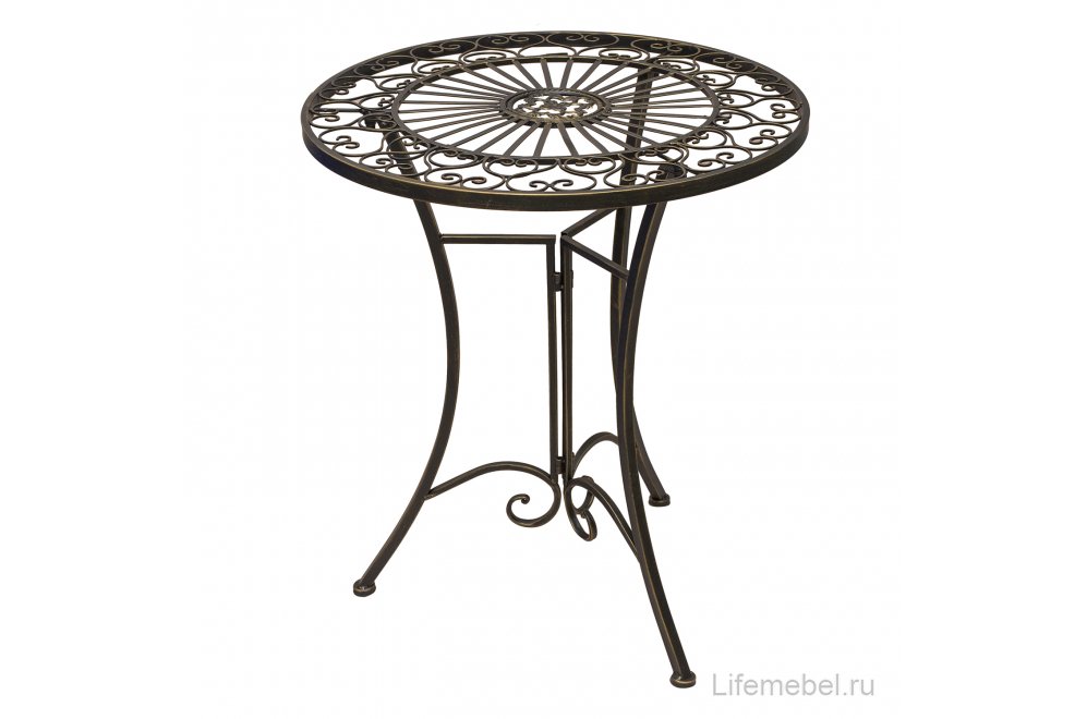 Кофейный комплект Мирона с узором бронзовый