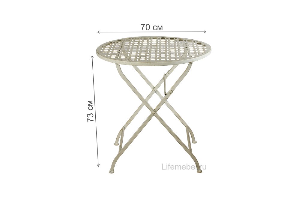 Обеденный комплект Вейв белый