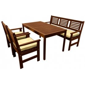 Обеденный комплект из дерева Хольмен