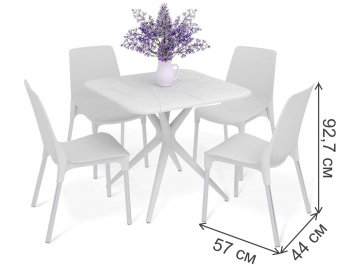 Обеденный комплект из пластика SHT-DS205