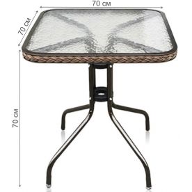 Обеденный комплект Асоль-LRC04 LRC04 073-70х70 4Pcs