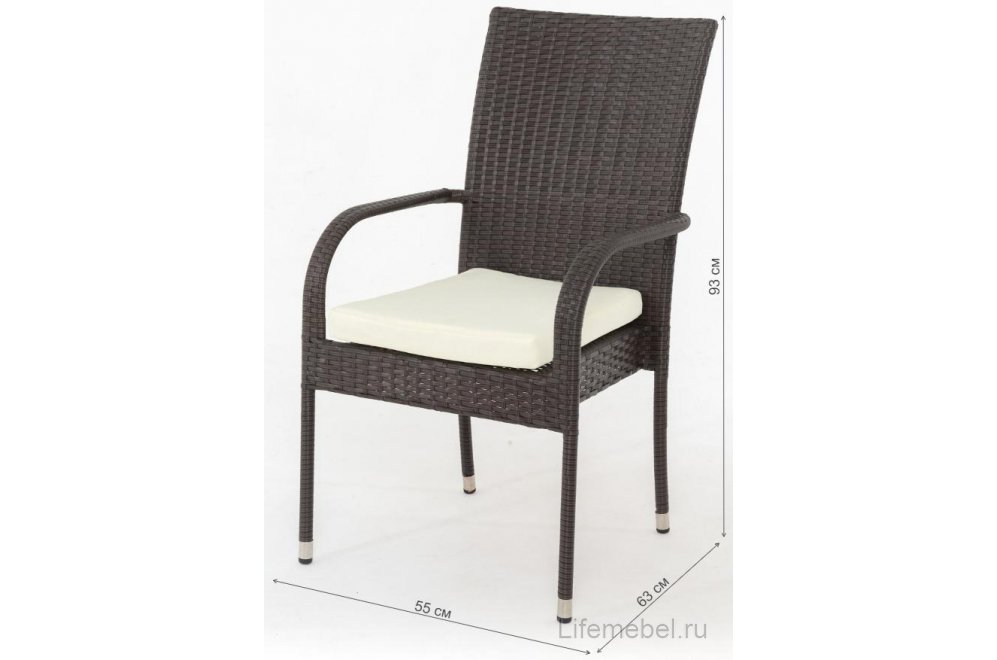 Обеденный комплект из ротанга F0824