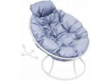 Металлическое кресло Папасан мини