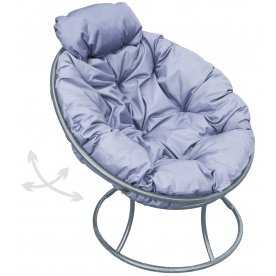 Металлическое кресло Папасан мини