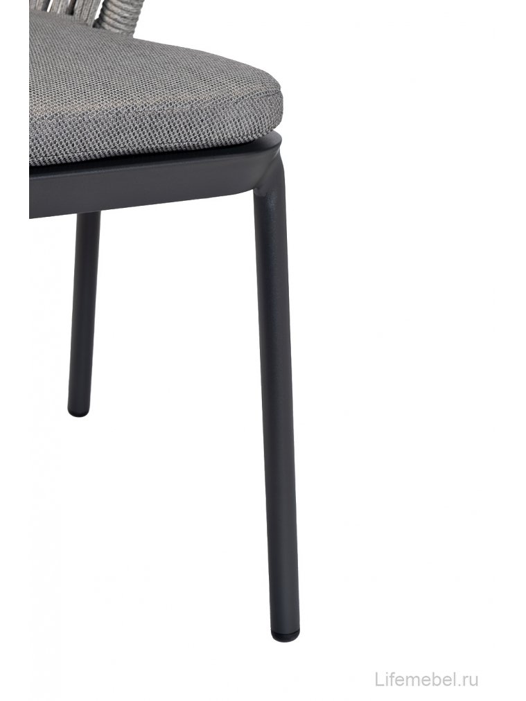 Металлическое кресло Верона 39AR-03961 темно-серый