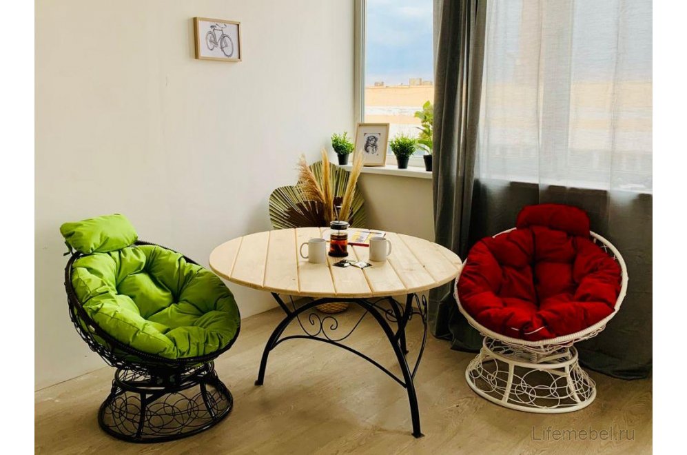 Деревянный стол Круглый 1,2 м