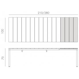 Металлический стол 003/4885202000