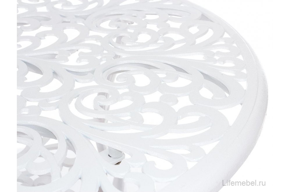 Стол круглый Мелисса белый