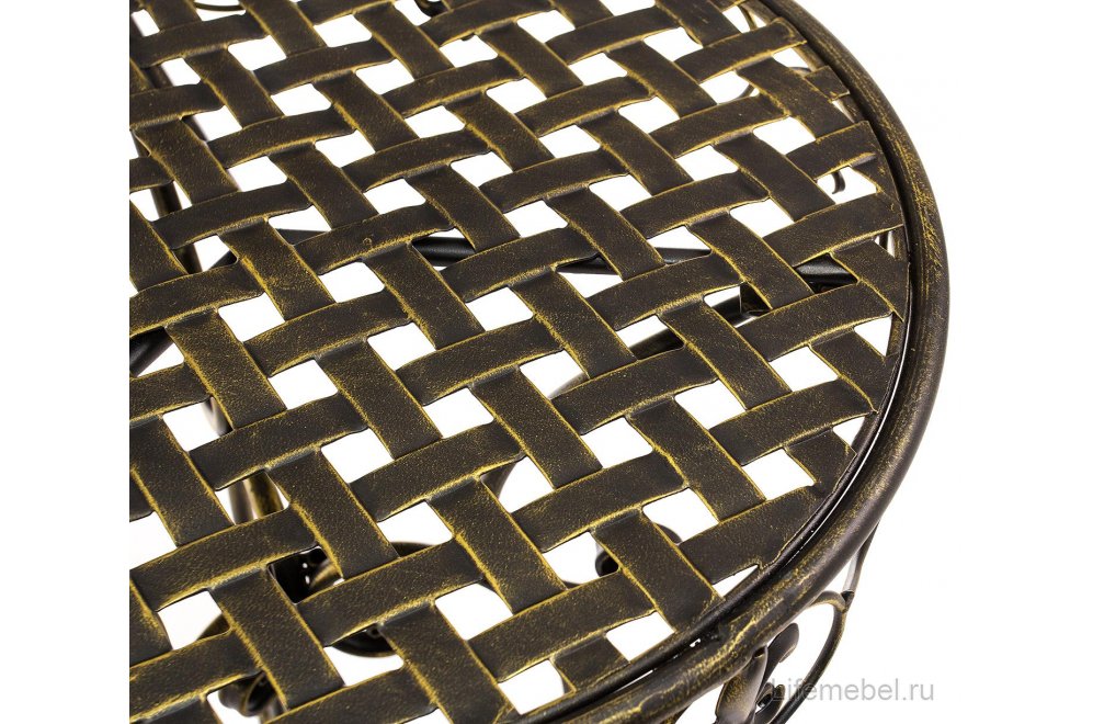 Столик круглый Бриз бронзовый