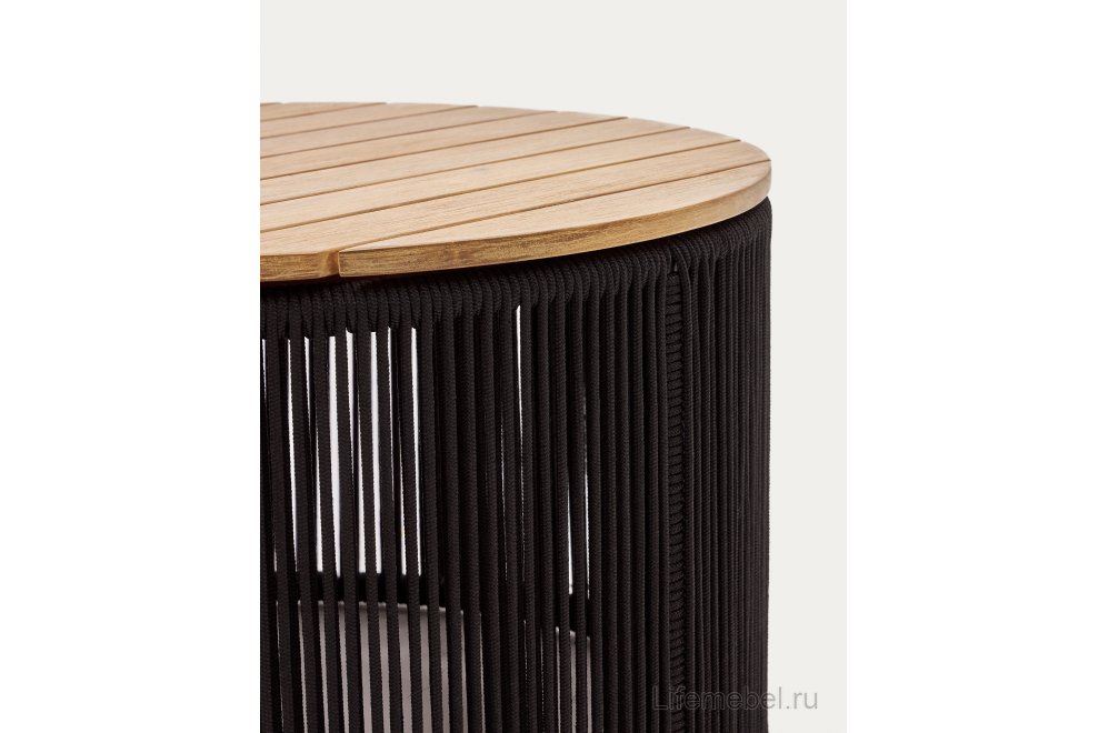 Журнальный столик Dandara натуральный / черный