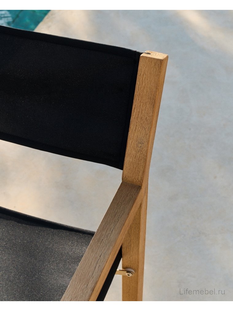 Деревянный стул Vilara черный