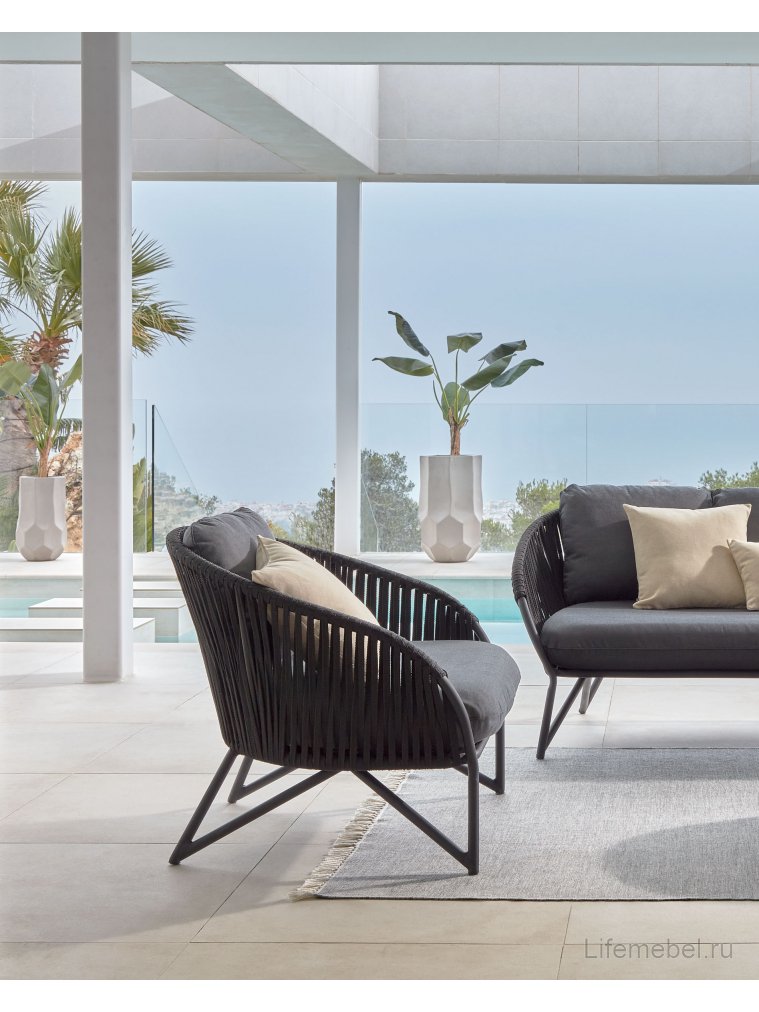 Кресло Branzie черное