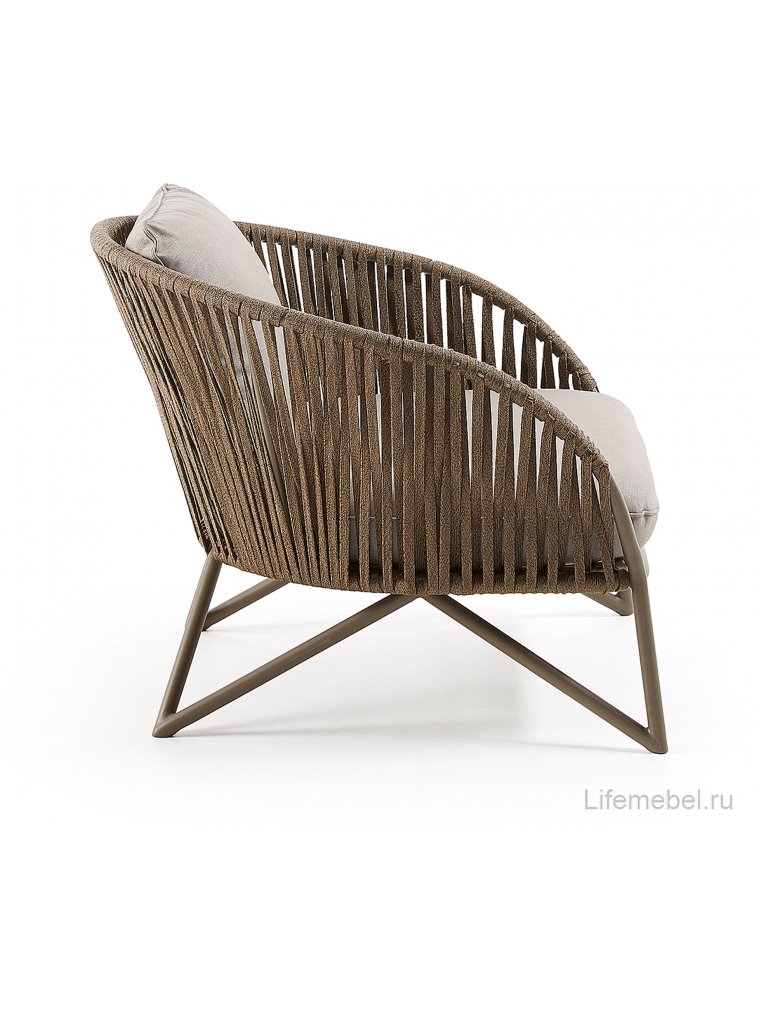 Кресло Branzie серое