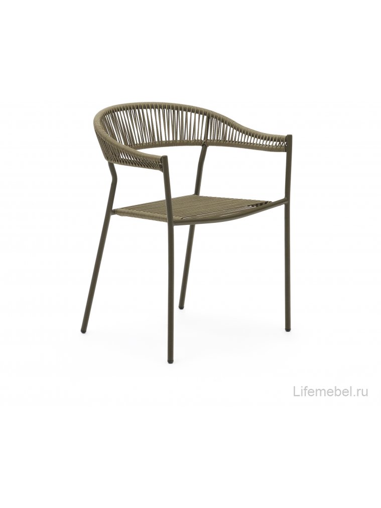 Металлический стул Futadera зеленый