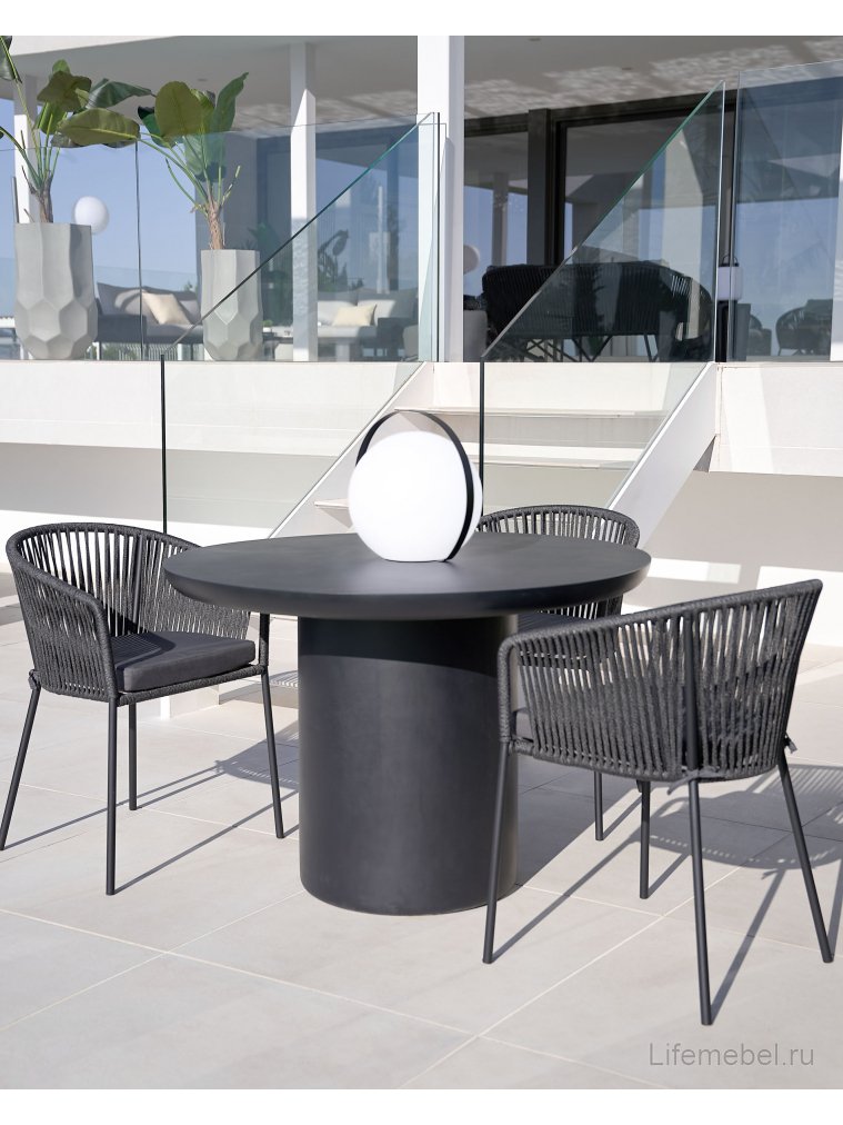 Металлический стул Yanet серый