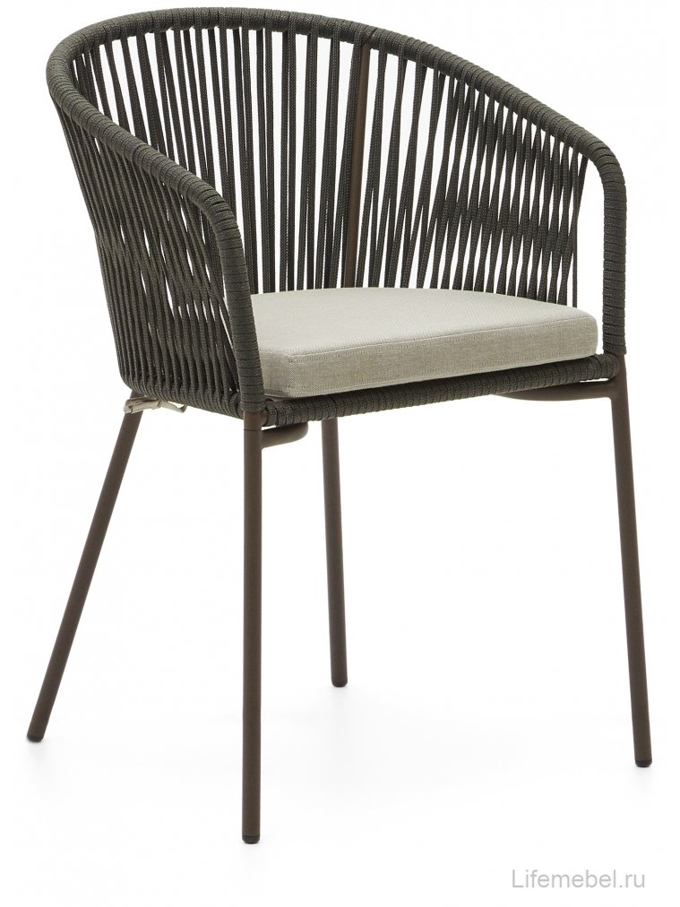 Металлический стул Yanet зеленый