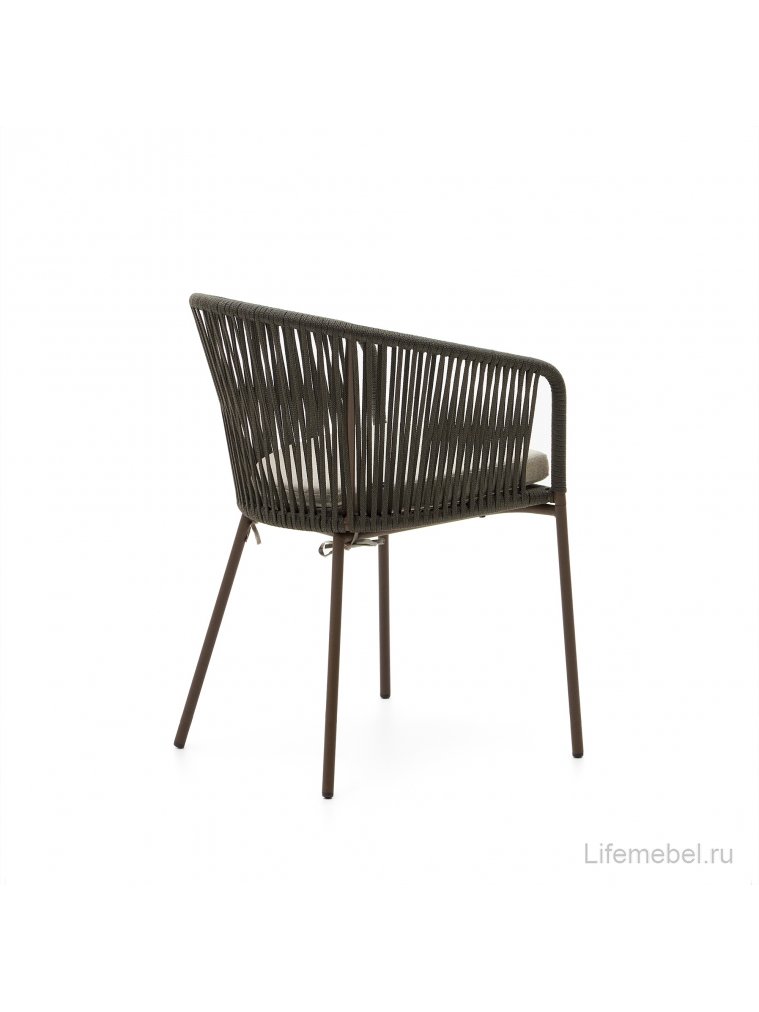 Металлический стул Yanet зеленый