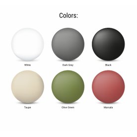 Диван пластиковый двухместный Paris Lounge темно-серый