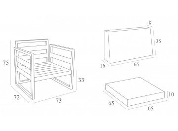Кресло 234/131-8216/BE