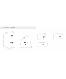 Кресло пластиковое Marcel XL