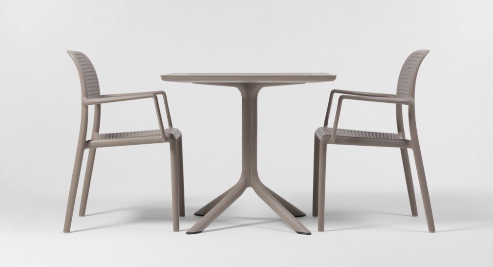 Пластиковый стол Clip тортора