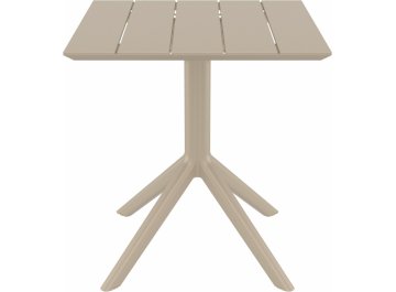 Стол пластиковый Paris Table 70 бежевый