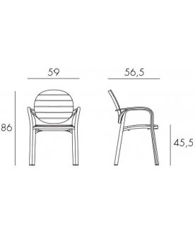 Пластиковый стул 003/4023700010