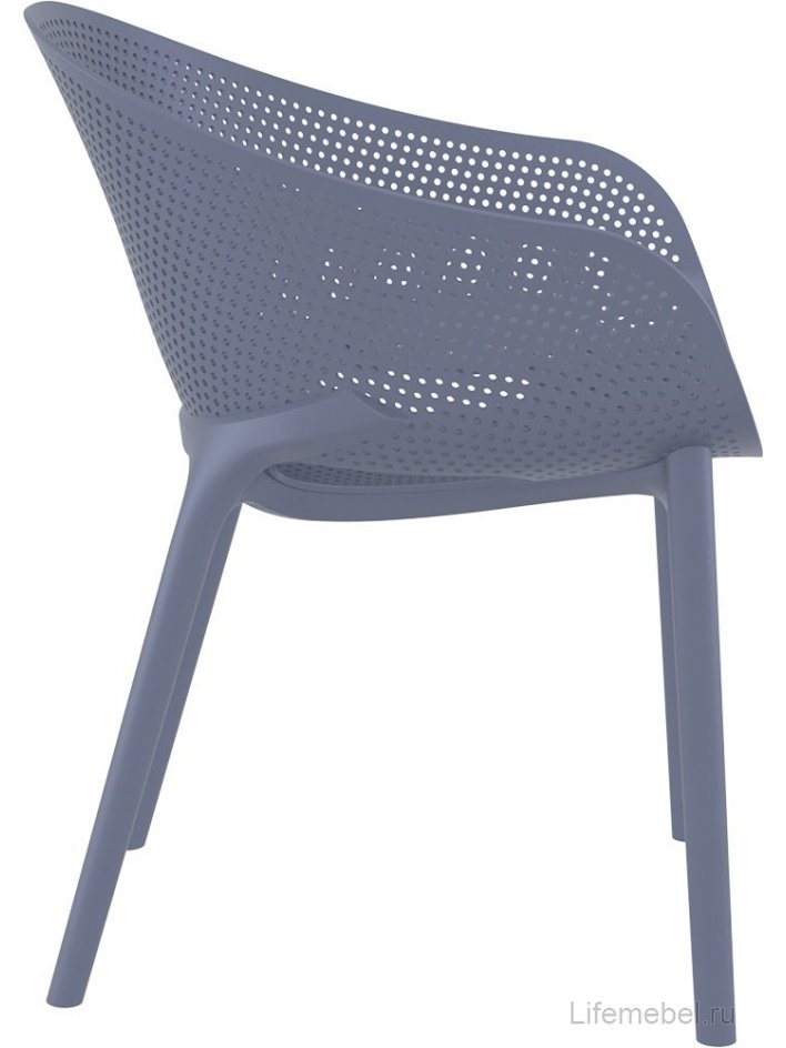 Пластиковый стул 234/151-0411 темно-серый