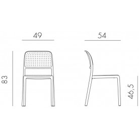 Пластиковый стул 003/4024339000