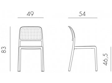 Пластиковый стул 003/4024339000