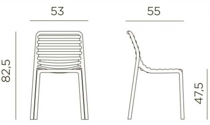 Пластиковый стул 003/4025515000 мятный