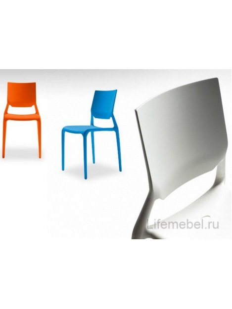 Пластиковый стул 005/231930 оранжевый