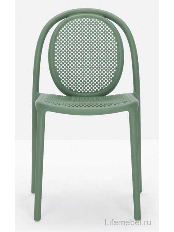 Пластиковый стул 015/3730VE зеленый
