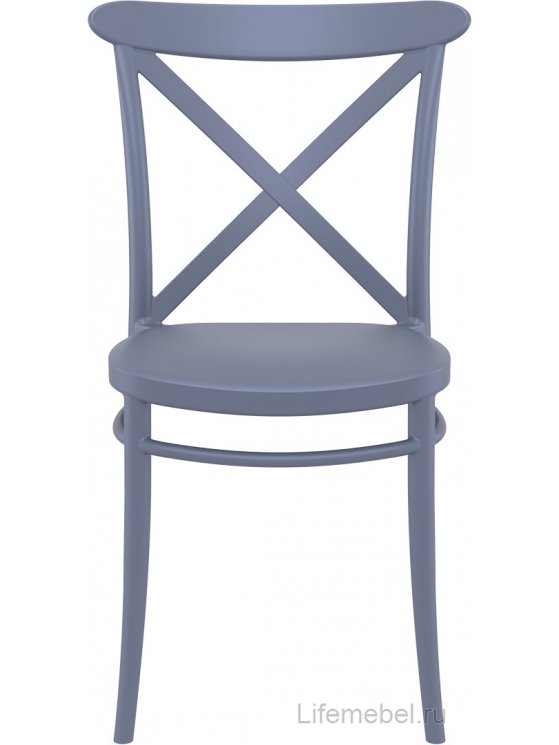 Пластиковый стул 234/254-9169 темно-серый