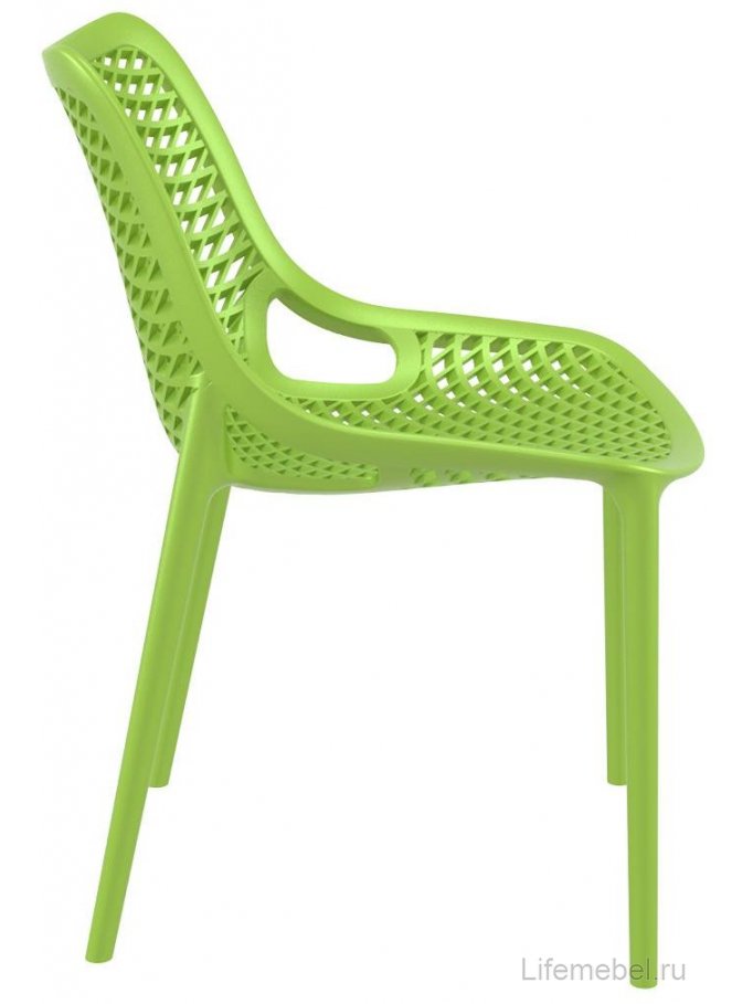 Пластиковый стул Air зеленый