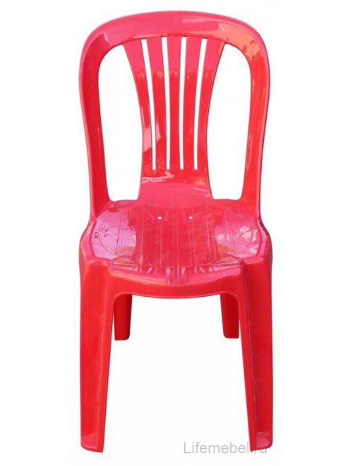 Пластиковый стул Алания красный
