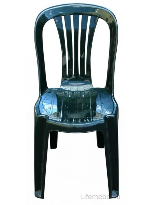 Пластиковый стул Алания зеленый