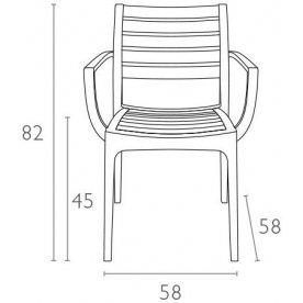 Пластиковый стул Artemis