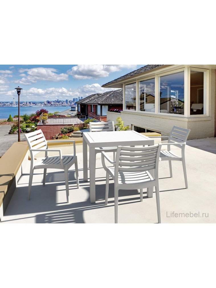 Пластиковый стул Artemis белый