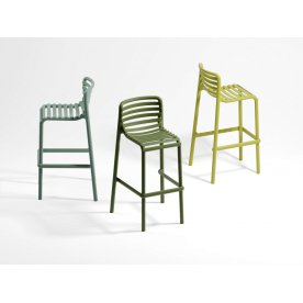 Стул пластиковый барный Doga Stool грушевый