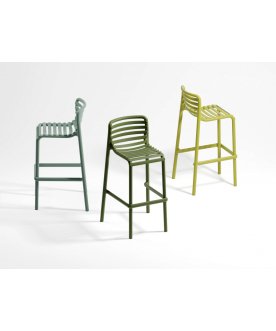 Стул пластиковый барный Doga Stool грушевый