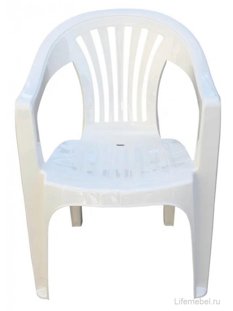 Пластиковый стул Эфес белый