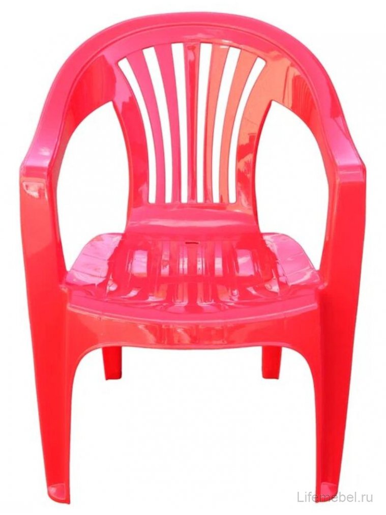 Пластиковый стул Эфес красный